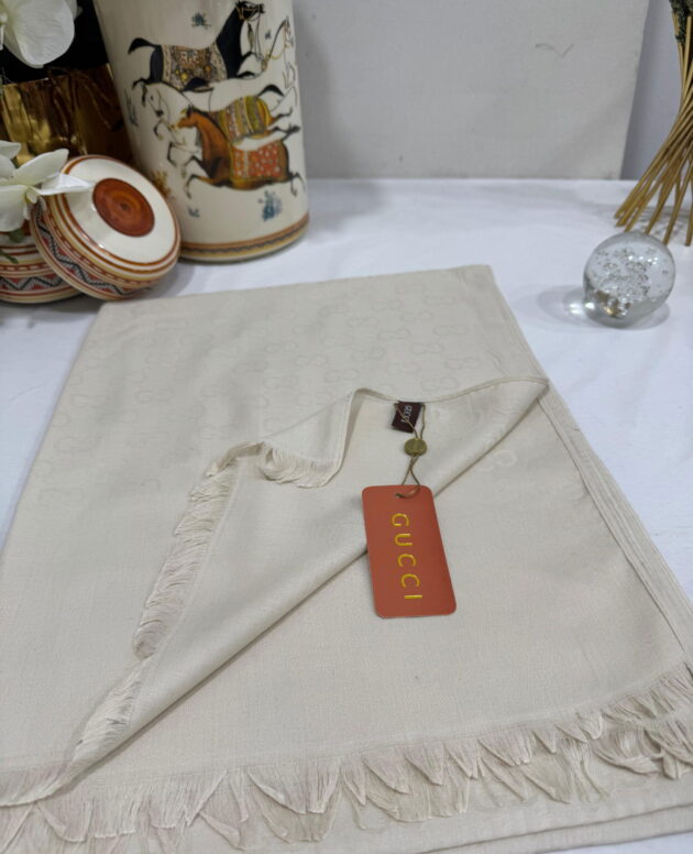 Gucci İthal Pamuk Yün İpek - Krem