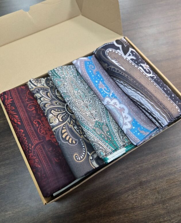 En Çok Satan 5'Li Etnik Pamuk İpek Şal - KT258852