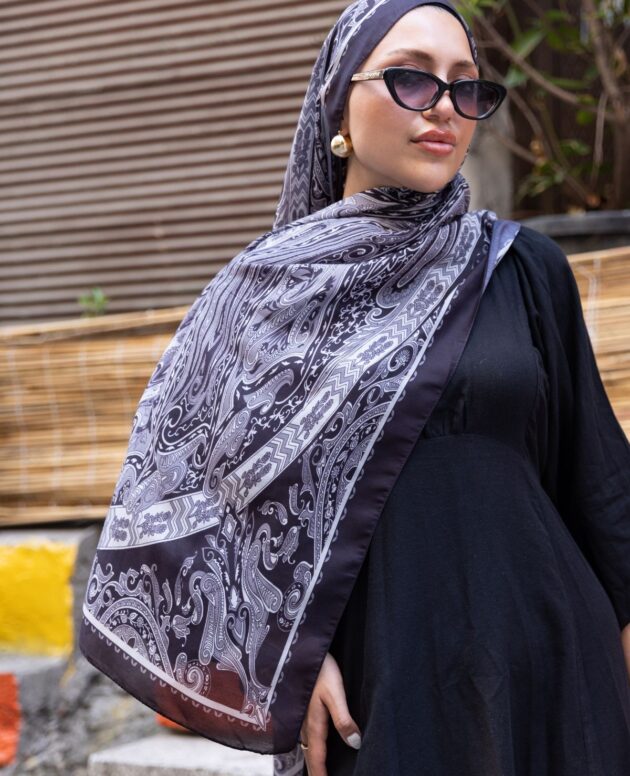 Etro Pamuk İpek Şal 52340 - Siyah