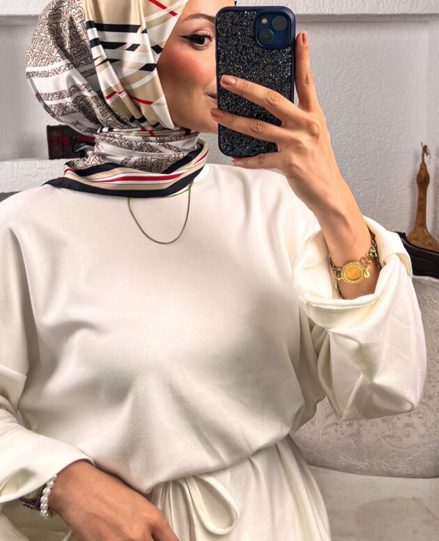 Burberry Vual İpek Eşarp-6203162-Camel