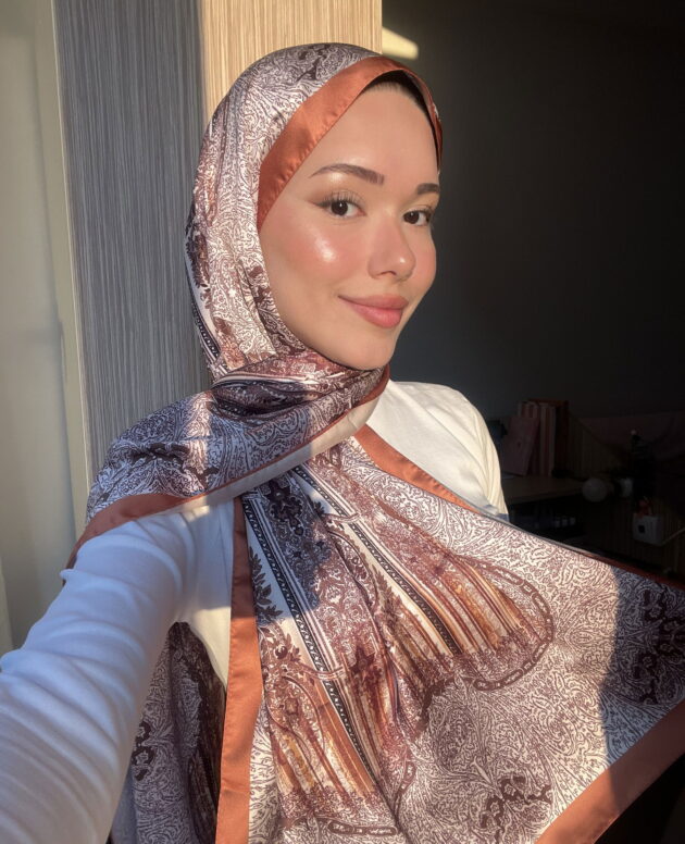 Etro Marka Yeni Sezon İthal Etnik Desen Vual İpek Şal - Lime Krem