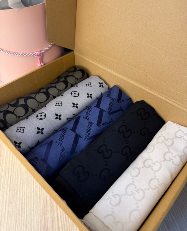 Çok Avantajlı Kutu 5'Li Kaşmir İpek Şal