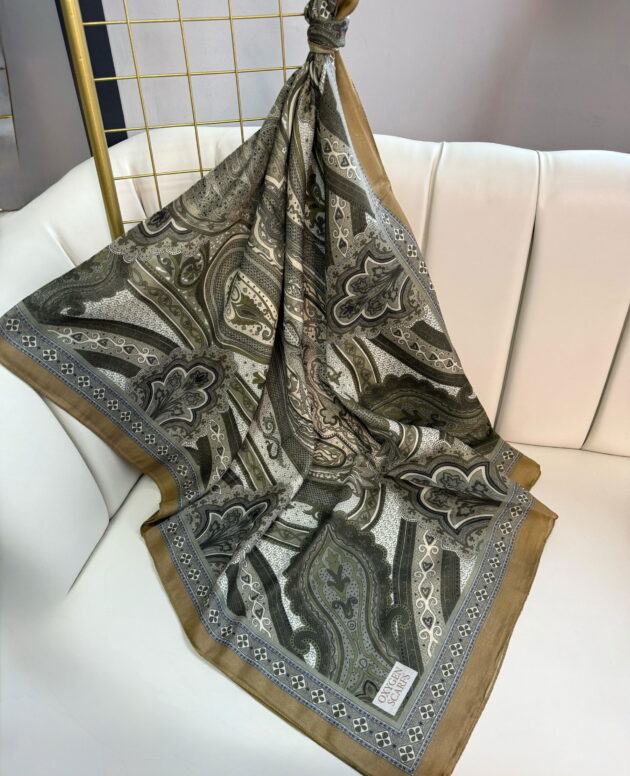 Etro Pamuk İpek Şal -987654 Mocha