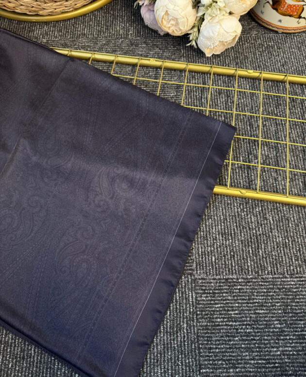 Nisyan Vual İpek Şal-901465-Lacivert