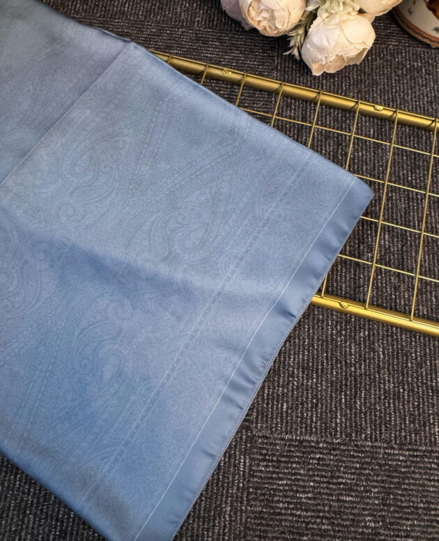 Nisyan Vual İpek Şal-901465-Gök Mavi