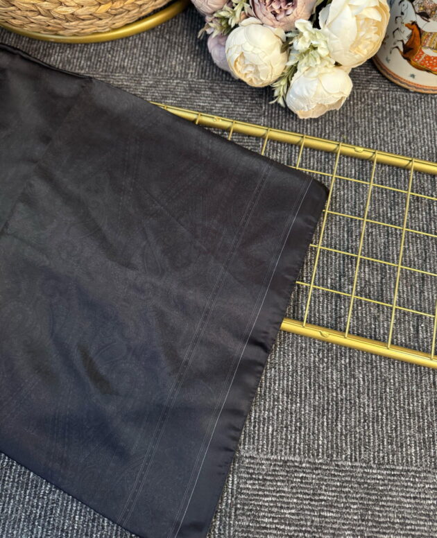 Nisyan Vual İpek Şal-901465-Siyah