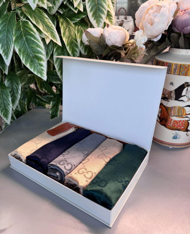 G Desen İthal Yün İpek 5'li Şal Avantajlı Şal Seti