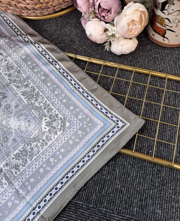 Lavinya Vual İpek Şal -4031152-Çağla