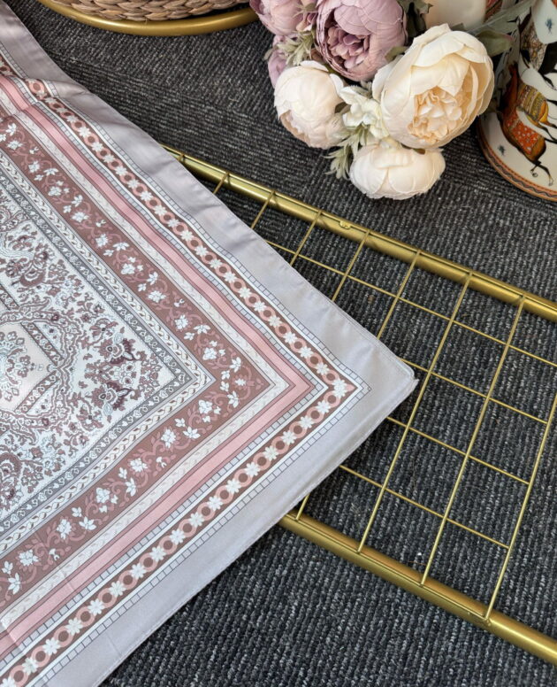 Lavinya Vual İpek Şal -4031152-Gri