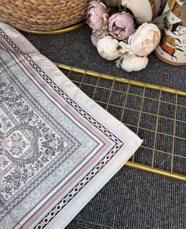 Lavinya Vual İpek Şal -4031152-Bej