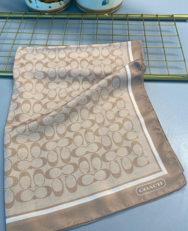 COACH DESEN PAMUK İPEK ŞAL-10006-MOCHA