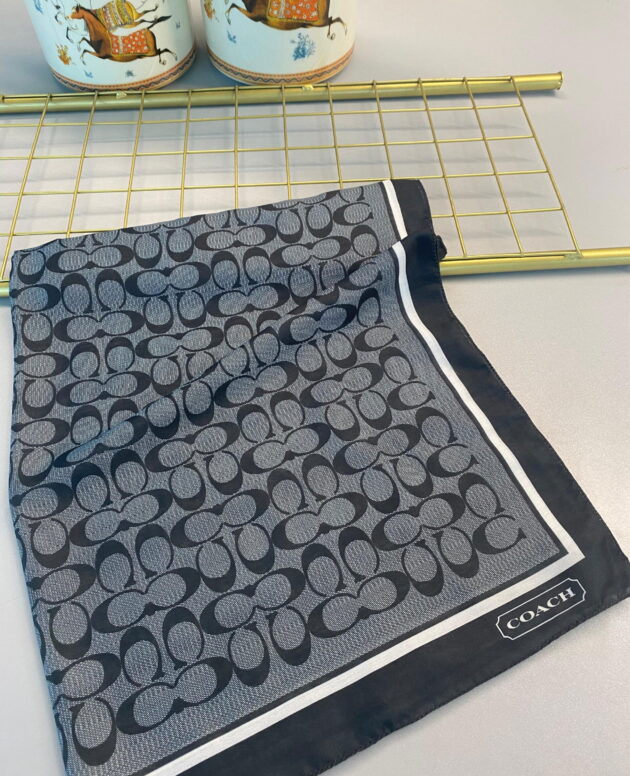 COACH DESEN PAMUK İPEK ŞAL-10006-ANTRASİT