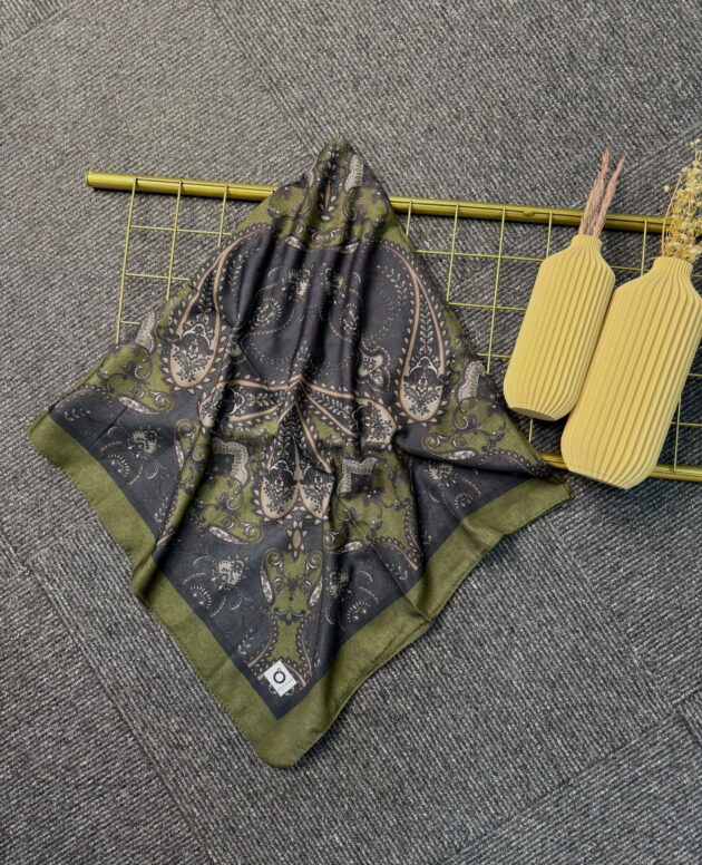 Naturel Pamuk İpek Eşarp-545658-Pastel Esinti