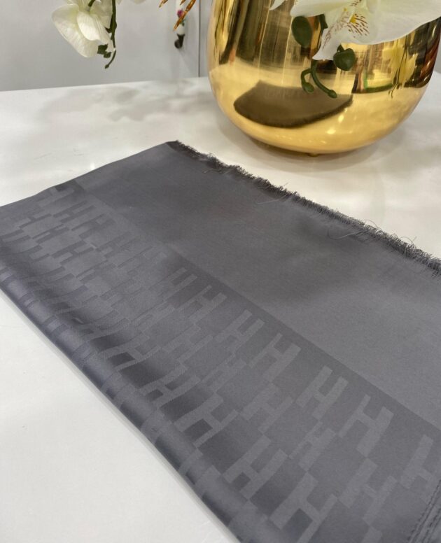 Hermes İpeksi Jakar Şal - Antrasit